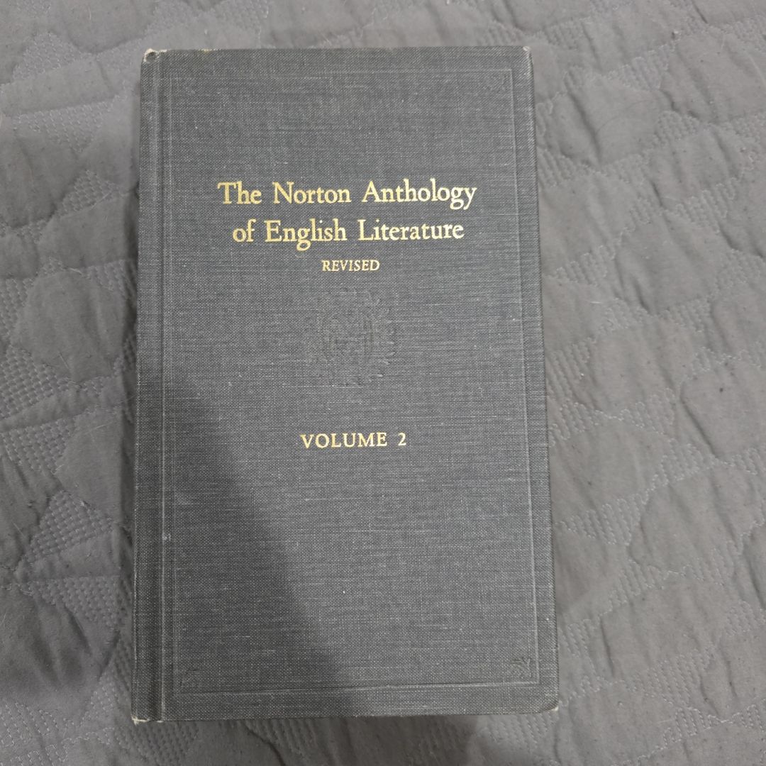 The Norton Anthologhy of English Literature