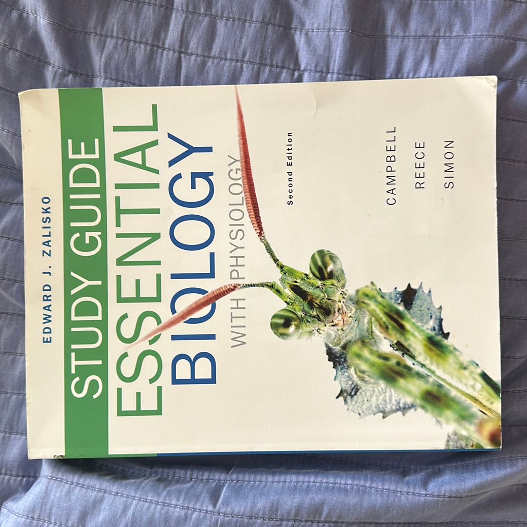 Study Guide for Essential Biology Third Edition and Essential Biology with Physiology Second Edition