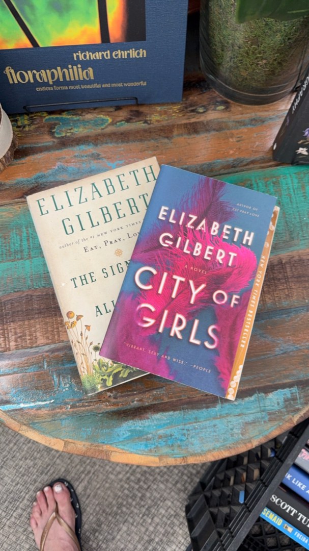 2 BOOKS: The Signature of All Things & City Of Girls