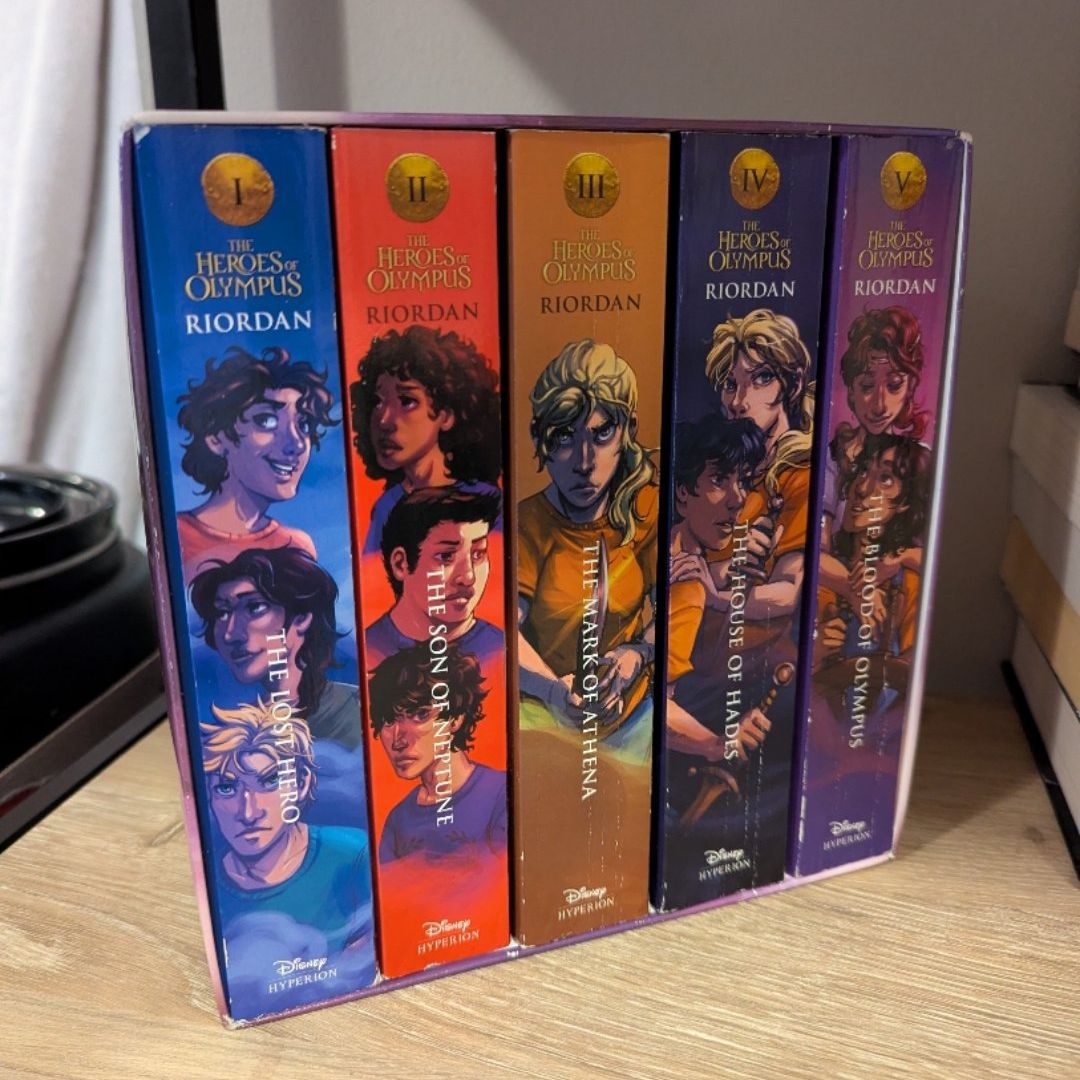 The Heroes of Olympus Paperback Boxed Set | PangoBooks