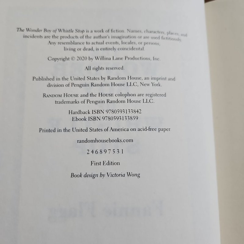 The Wonder Boy of Whistle Stop