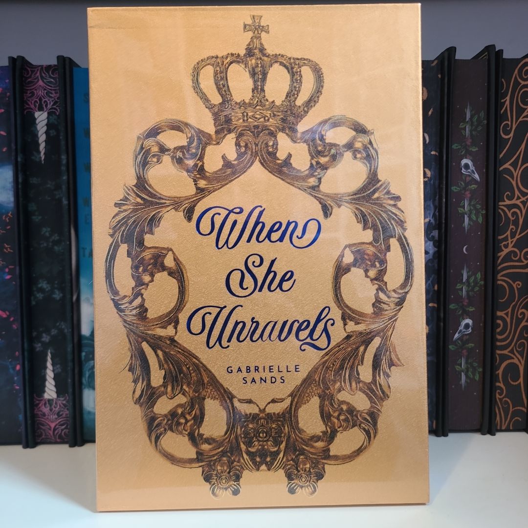 When She Unravels Bookish Box special edition