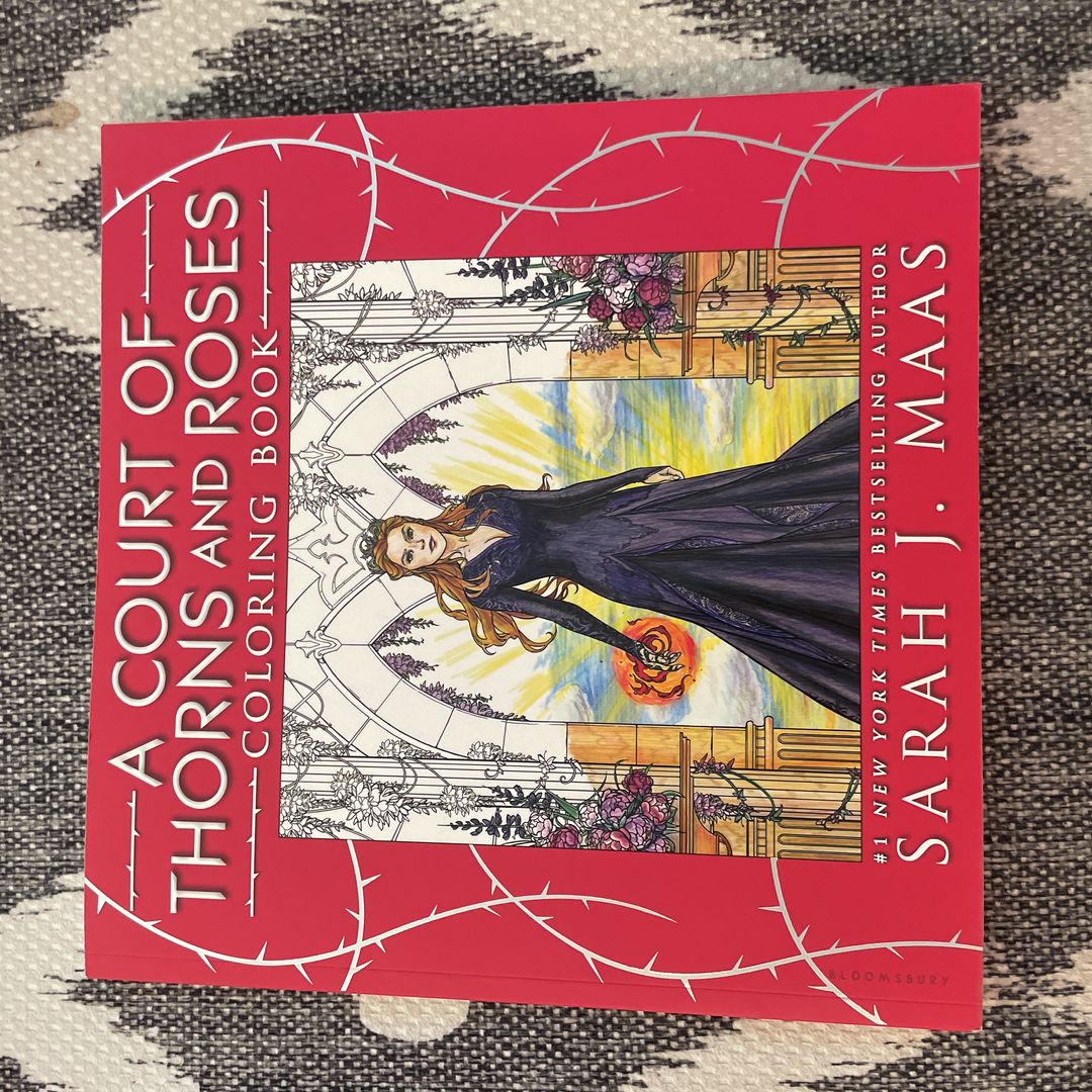 A Court of Thorns and Roses Coloring Book