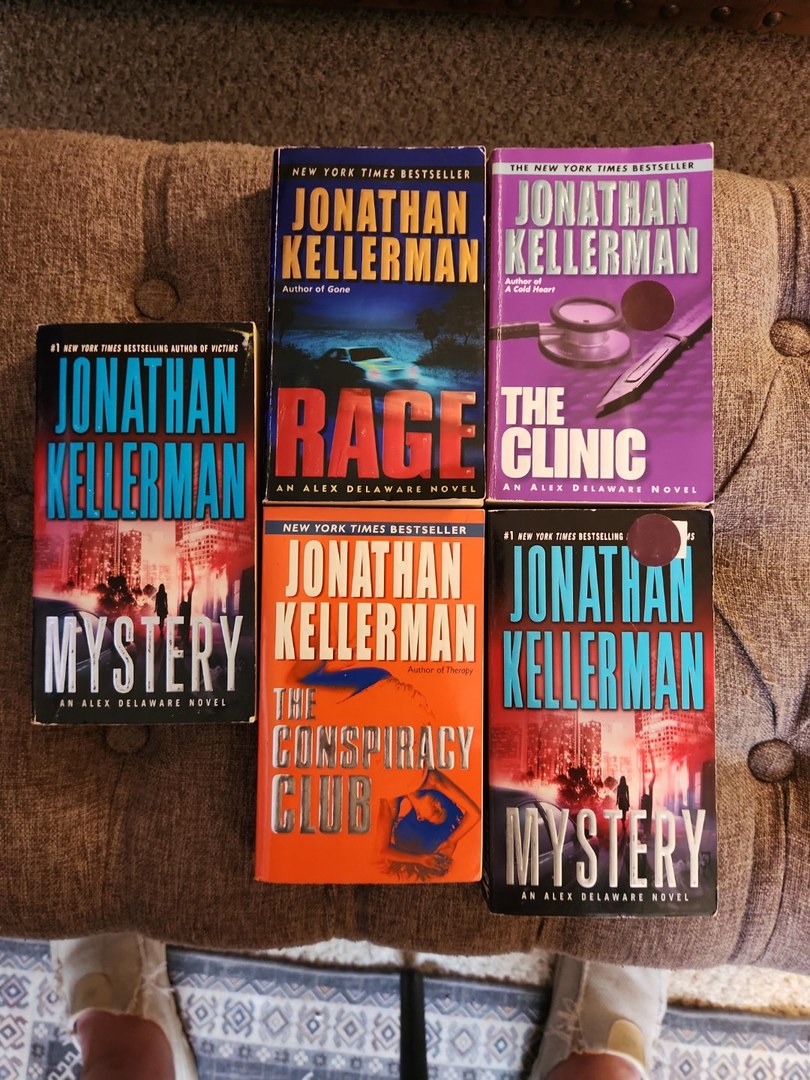 Jonathan Kellerman Lot of 5 Crime Thriller Paperback Books