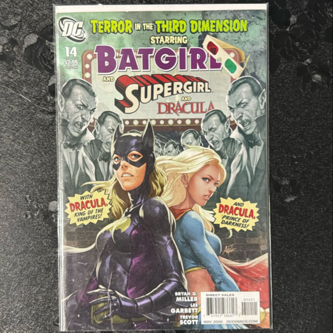 Terror in The Third Dimension Starring Batgirl Supergirl Dracula # 14 DC Comics