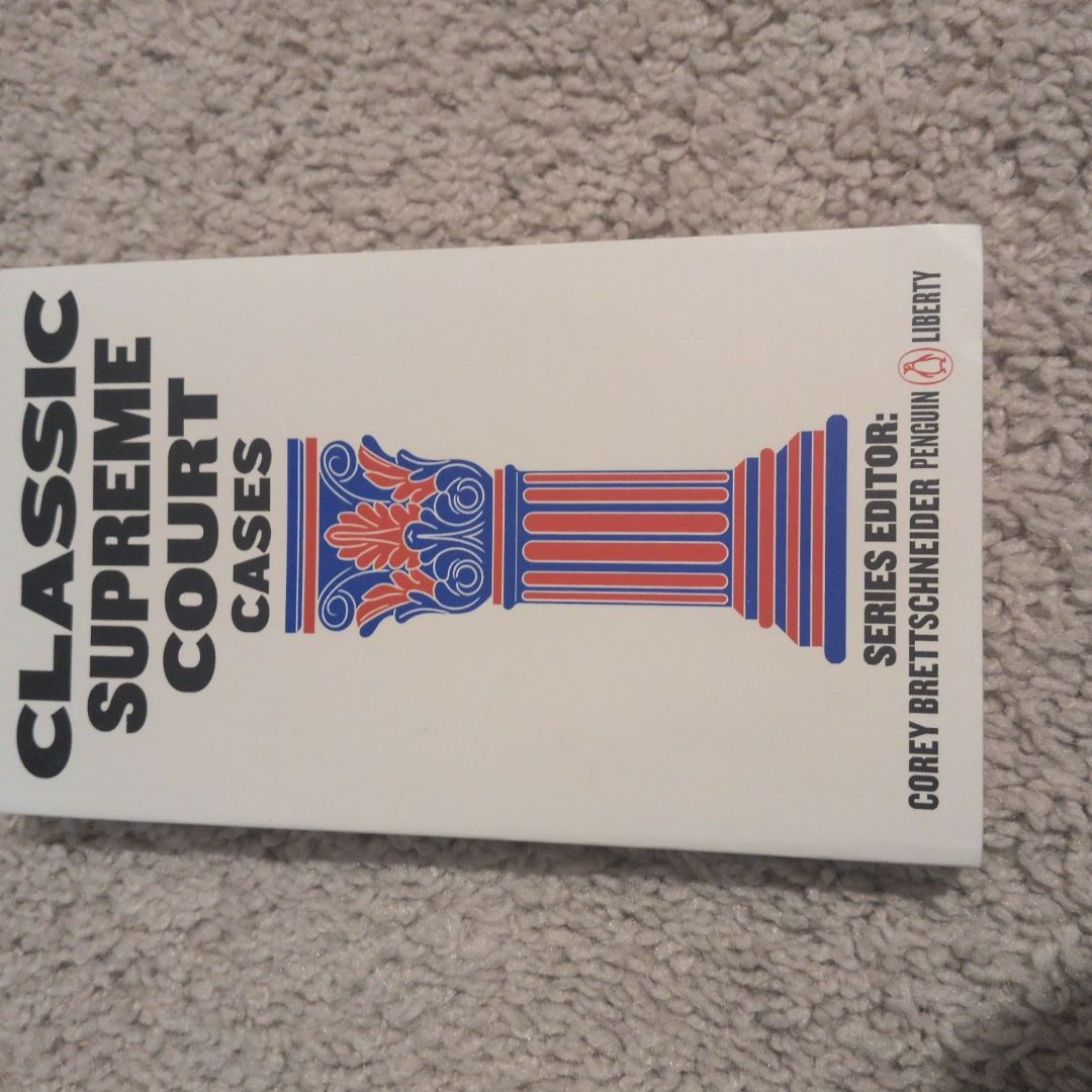 Classic Supreme Court Cases