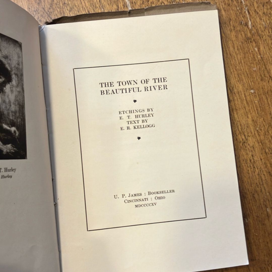 The Town of the Beautiful River (signed, 1915)