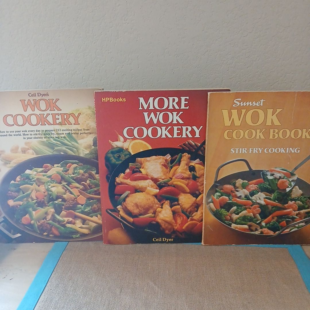 Ceil Dyer's Wok Cookery +2 Wok Cookbooks