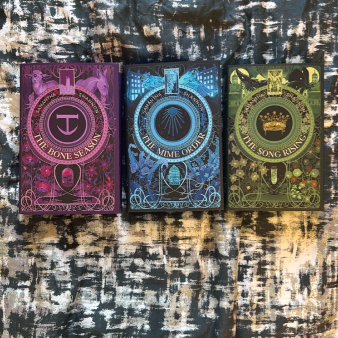 The Bone Season, The Mime Order & The Song Rising (Illumicrate Edition)
