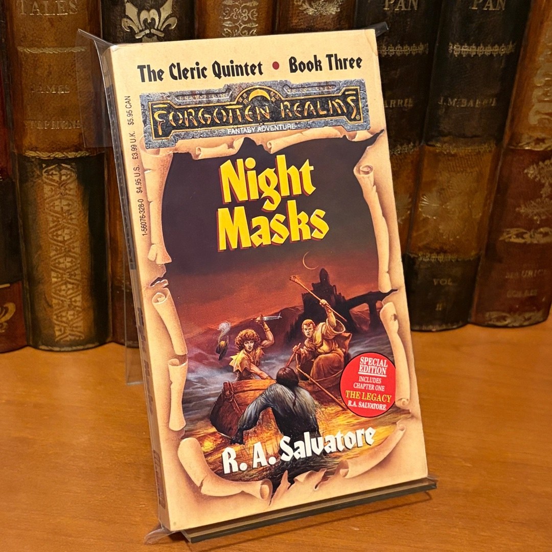 Forgotten Realms: Night Masks, Cleric Quintet 3, First Edition First Printing