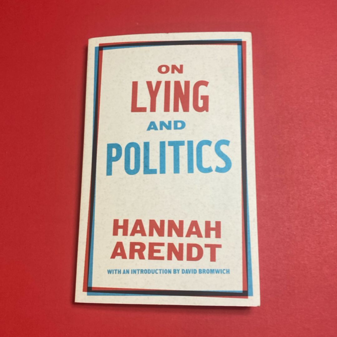 On Lying and Politics