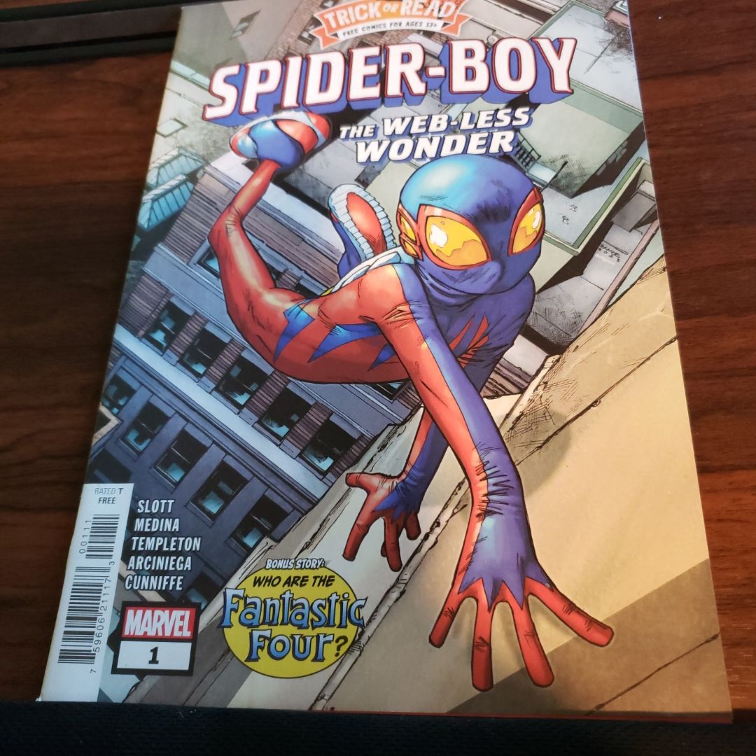 Spider-Boy. The Web-Less Wonder 