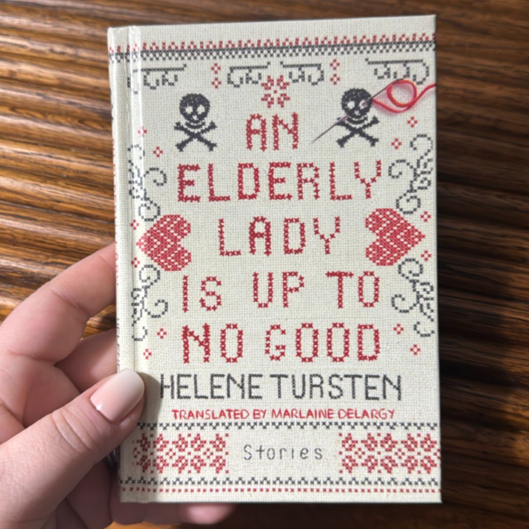 An Elderly Lady Is up to No Good