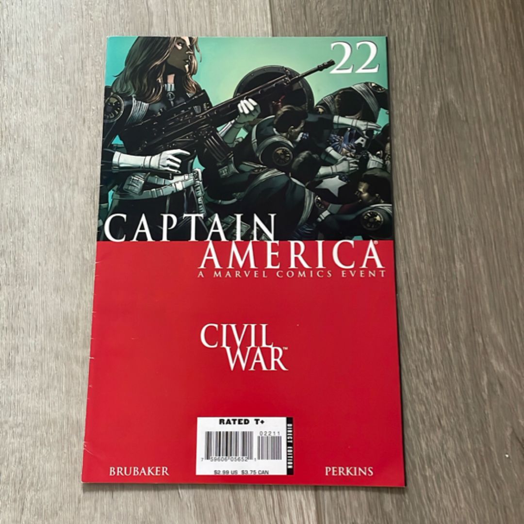 Captain America, a Marvel comics event Civil War