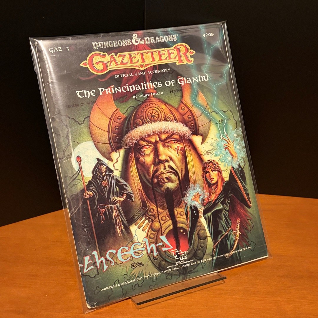 Dungeons & Dragons Gazetteer (GAZ 3): The Principalities of Glantri