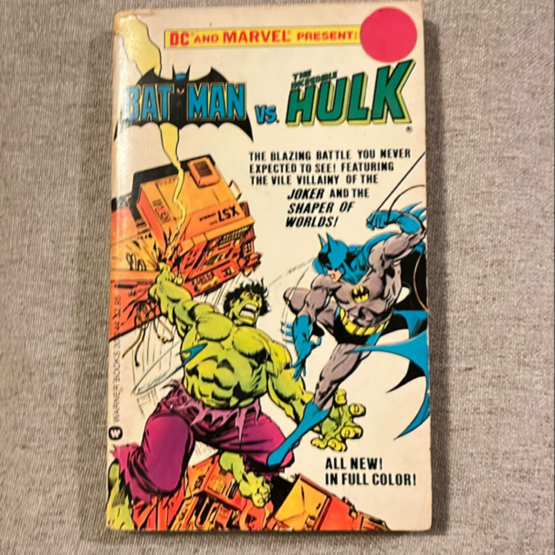 thumbnail image 2 of Batman Vs. The Incredible Hulk Fridge Magnet – Comic Book Art, Blue Crab Magnets 2 of 6