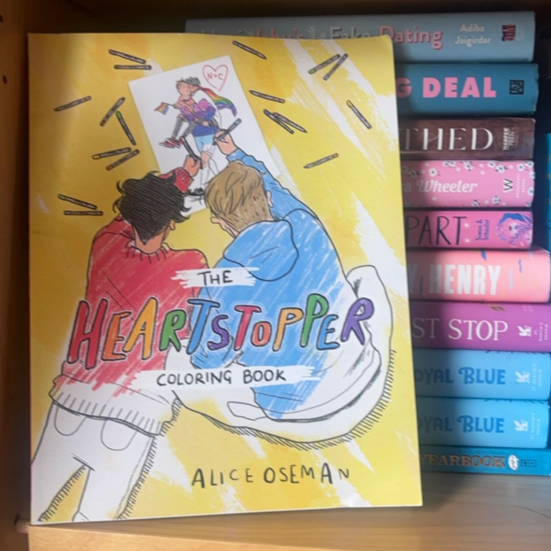 The Official Heartstopper Coloring Book by Alice Oseman