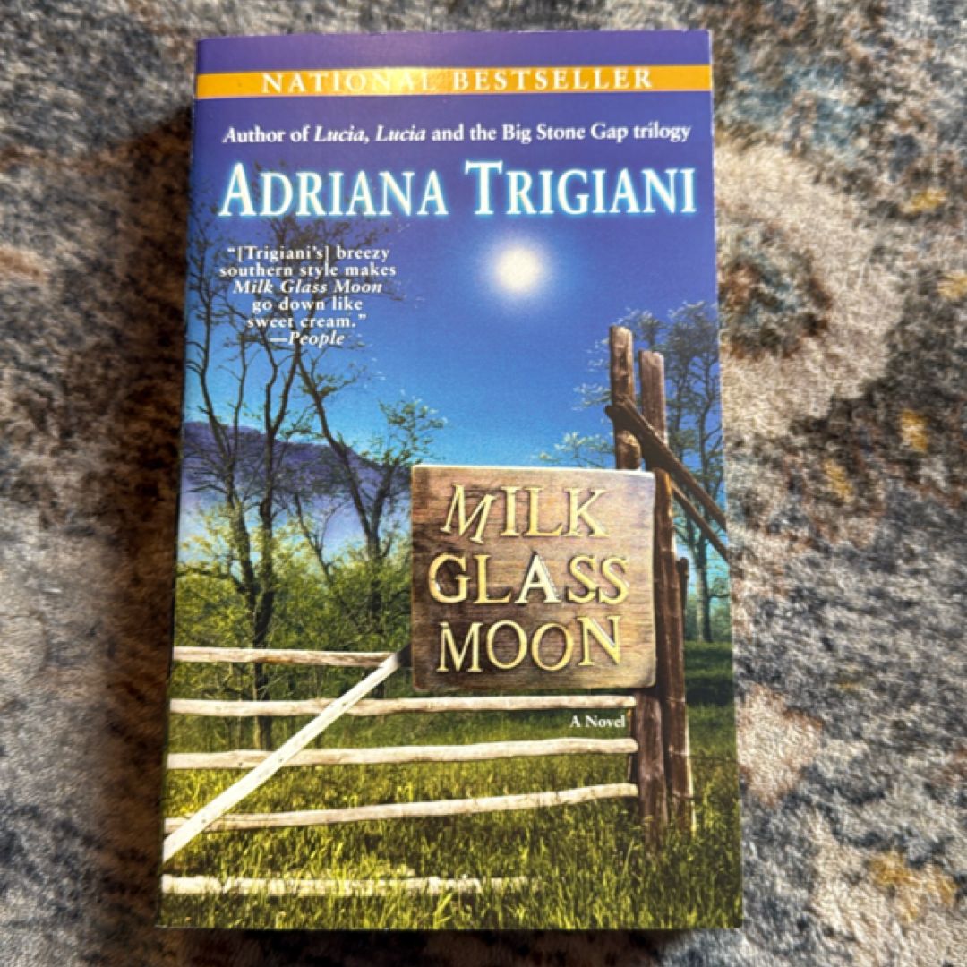 Milk Glass Moon