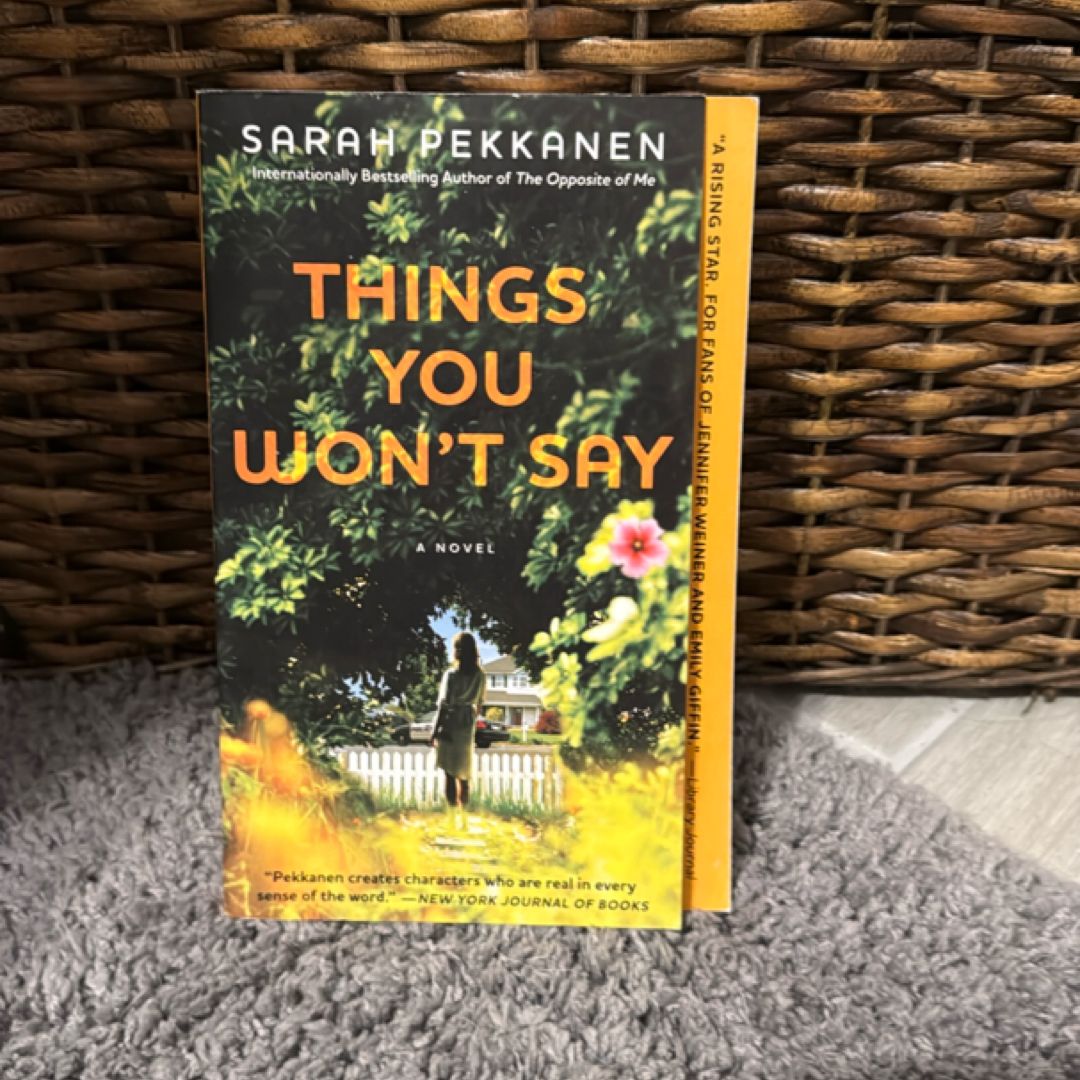 Things You Won't Say