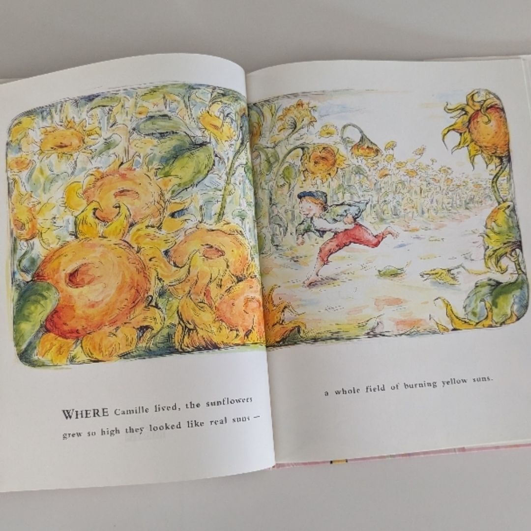 Camille and the Sunflowers by Laurence Anholt