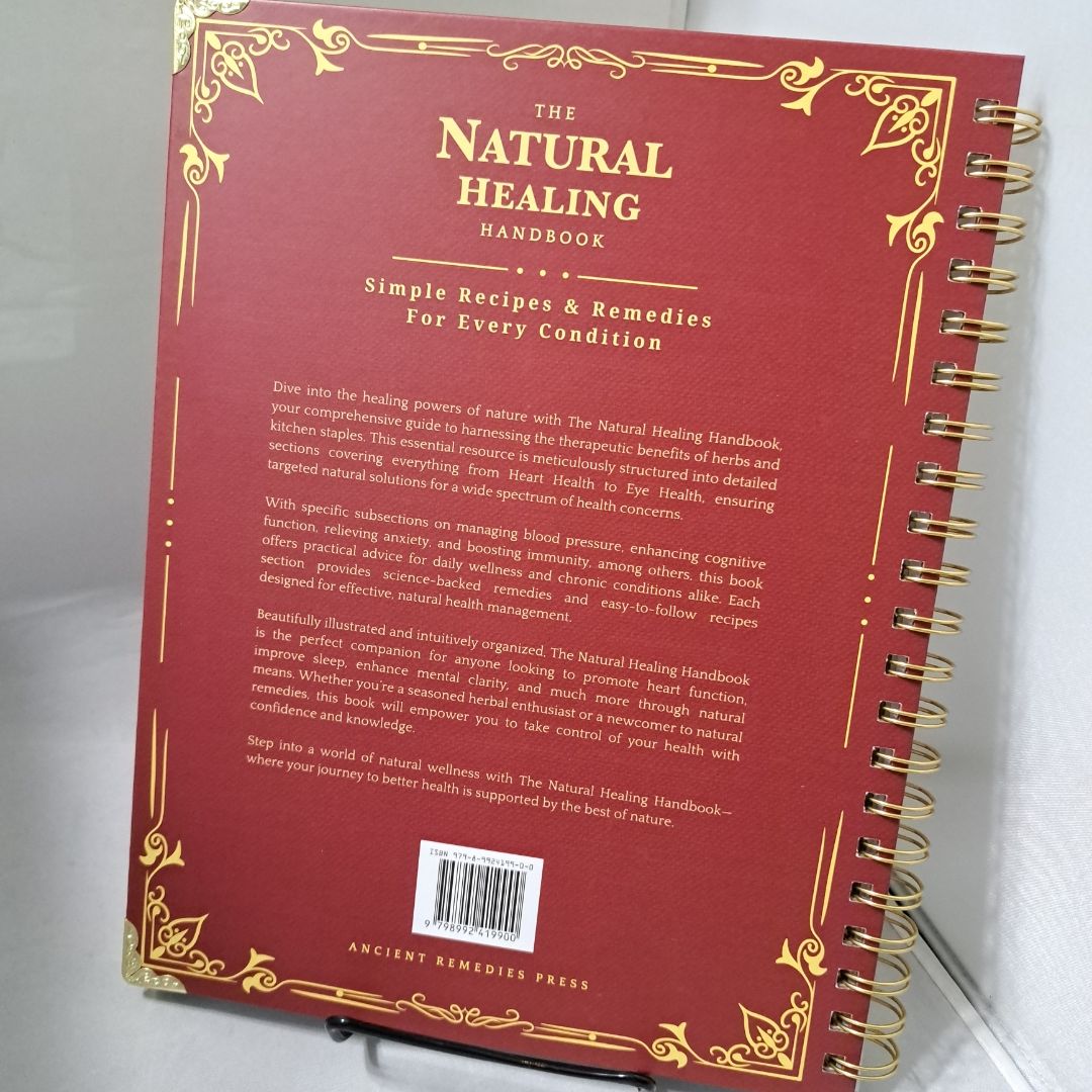 The Natural Healing Handbook by Bublishing LLC, Hardcover | Pangobooks