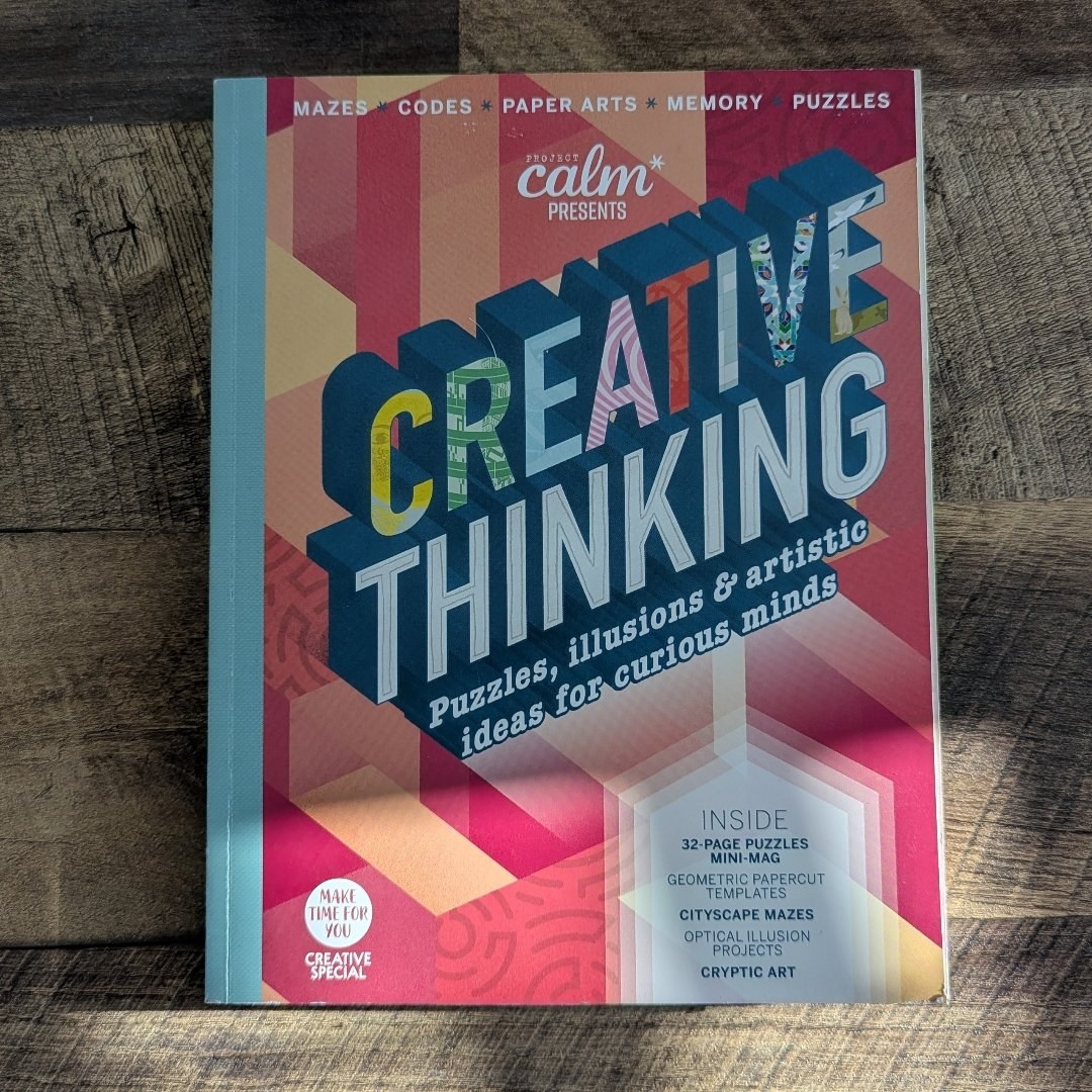 Creative Thinking: Puzzles, Illusions, and Artistic Ideas for Curious Minds
