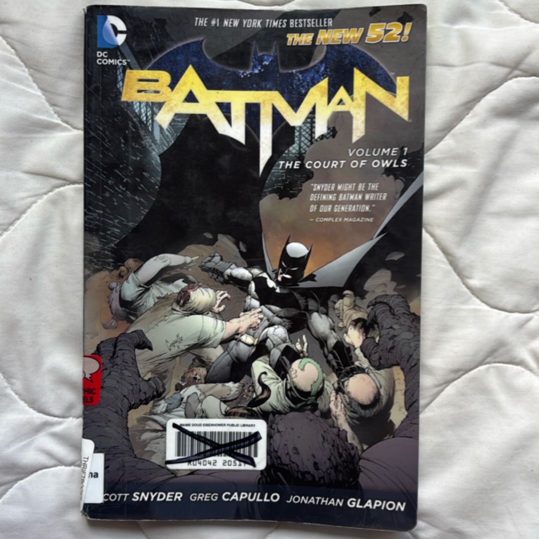 Batman 1 Court of Owls New 52