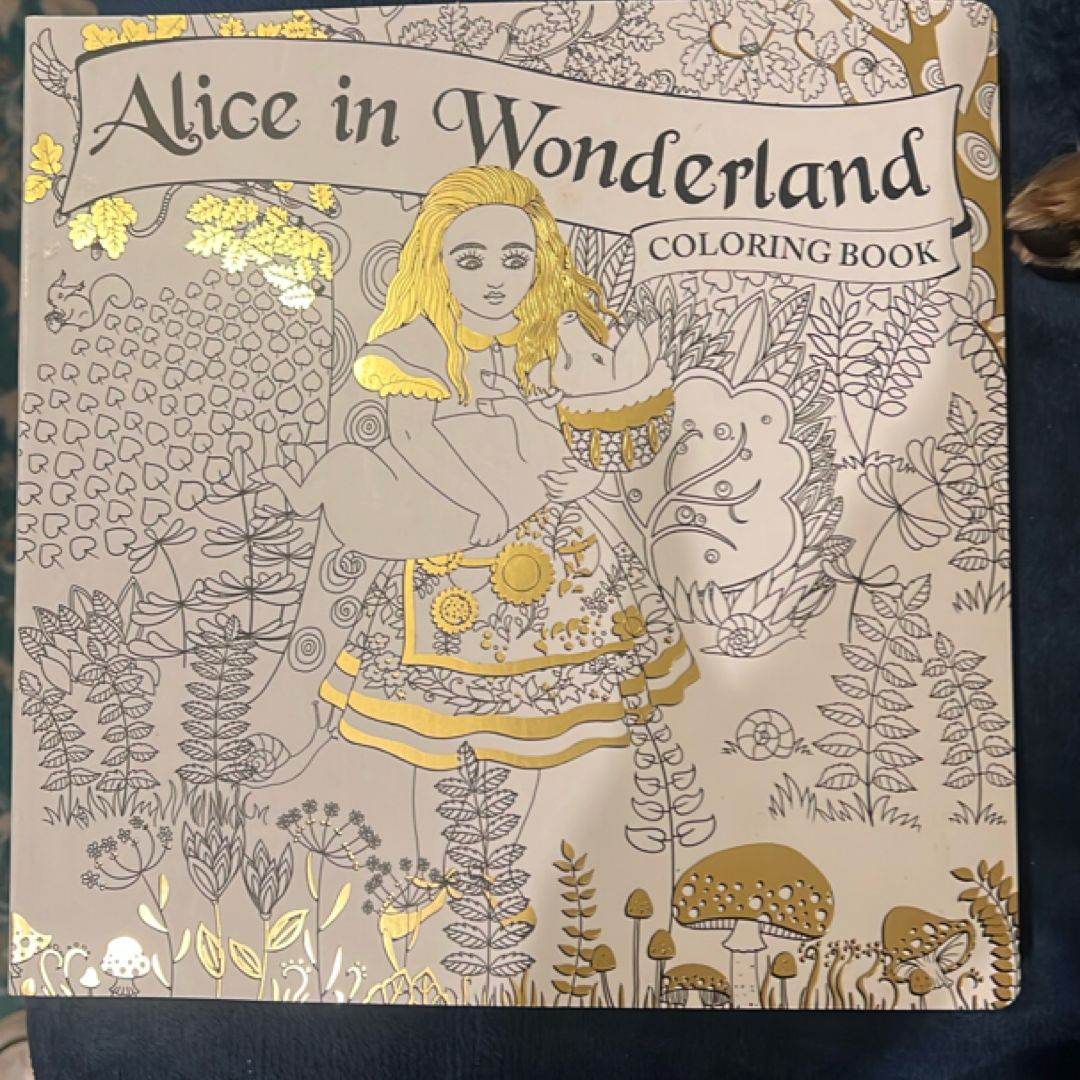 Coloring Book - Alice in Wonderland