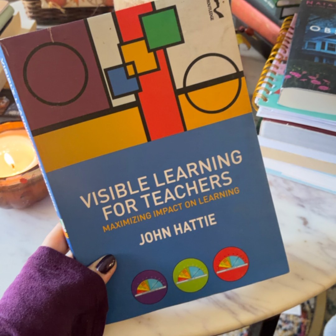 Visible Learning for Teachers