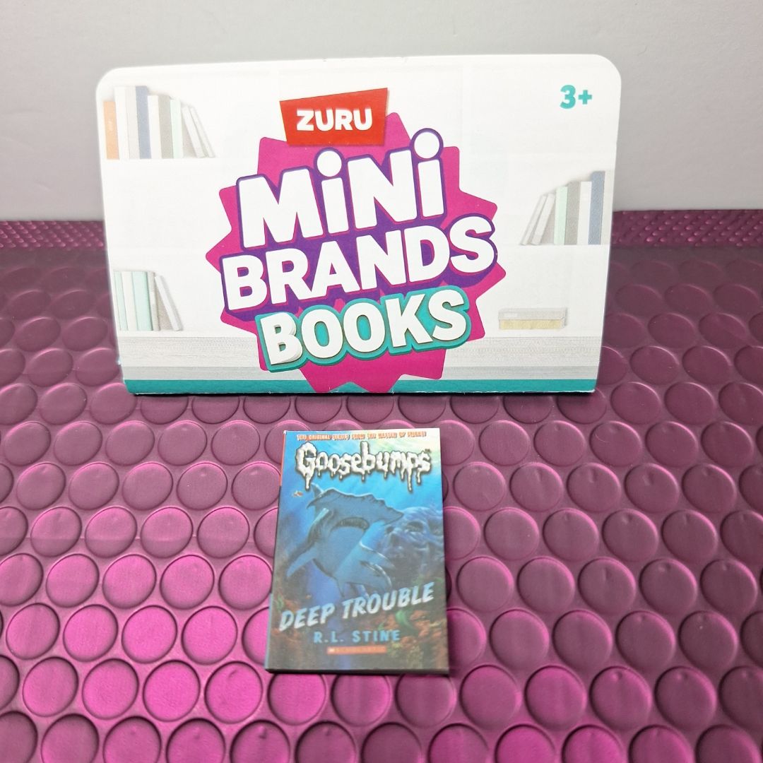 Mini Brands Goosebumps Deep Trouble Book
