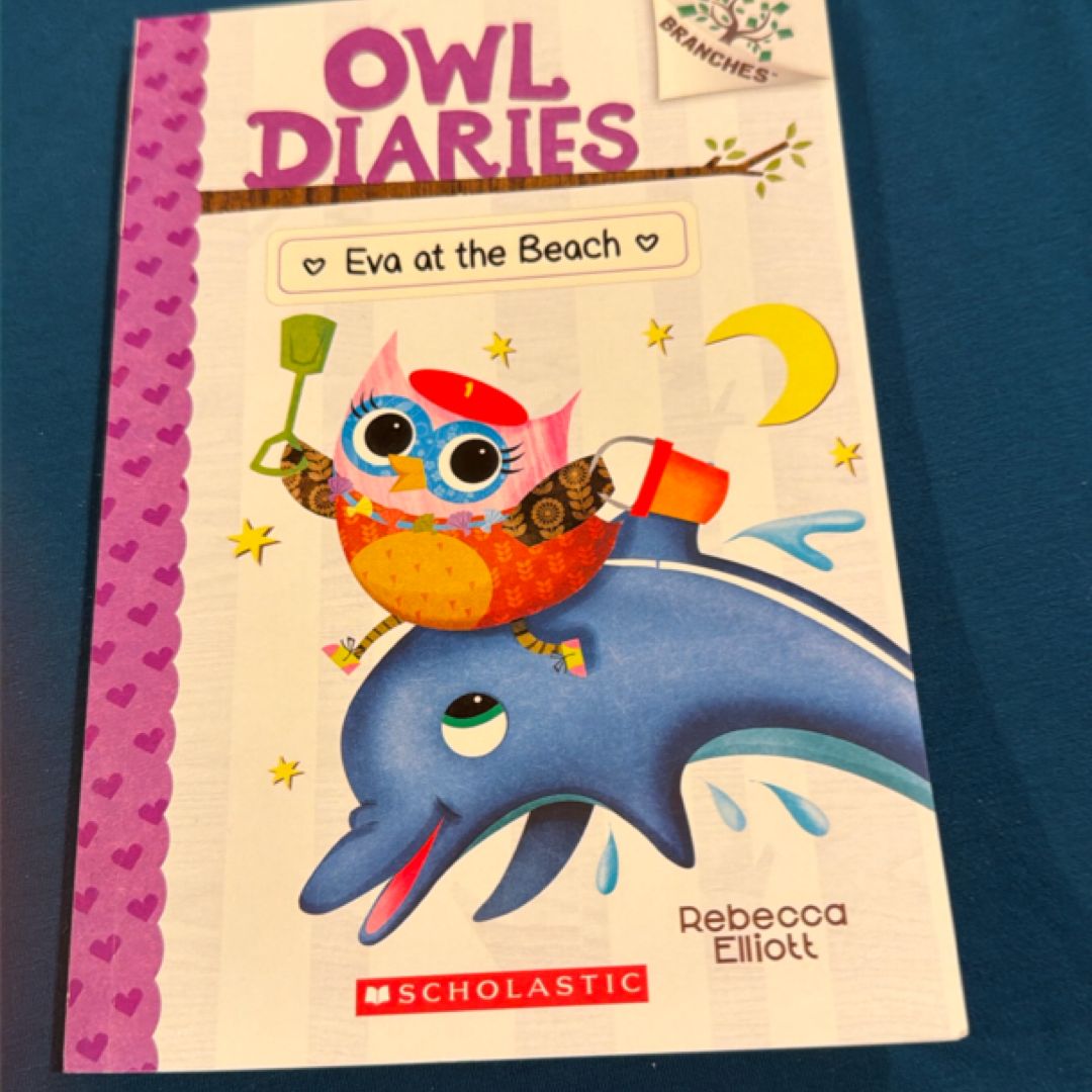 Eva at the Beach: a Branches Book (Owl Diaries #14)