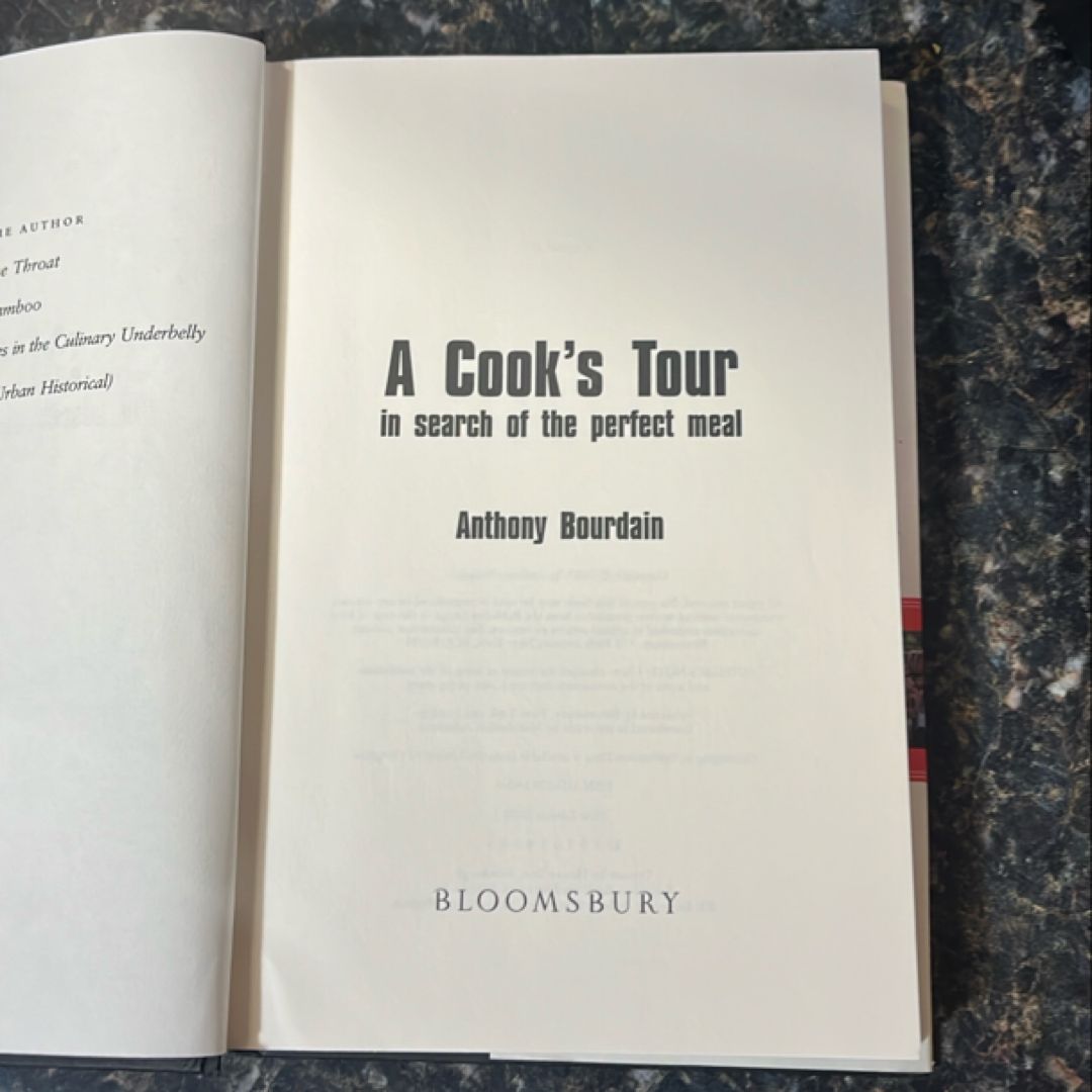 A Cook's Tour
