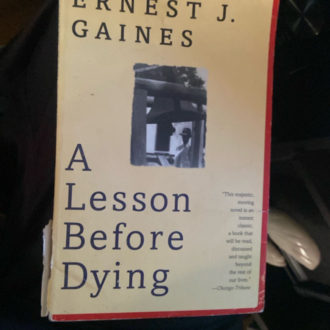 A Lesson Before Dying