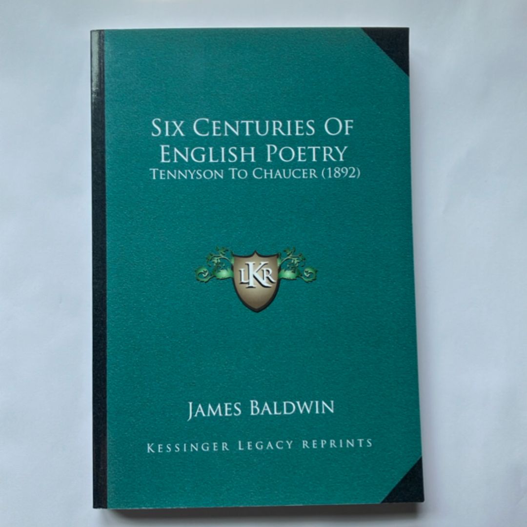 Six Centuries of English Poetry