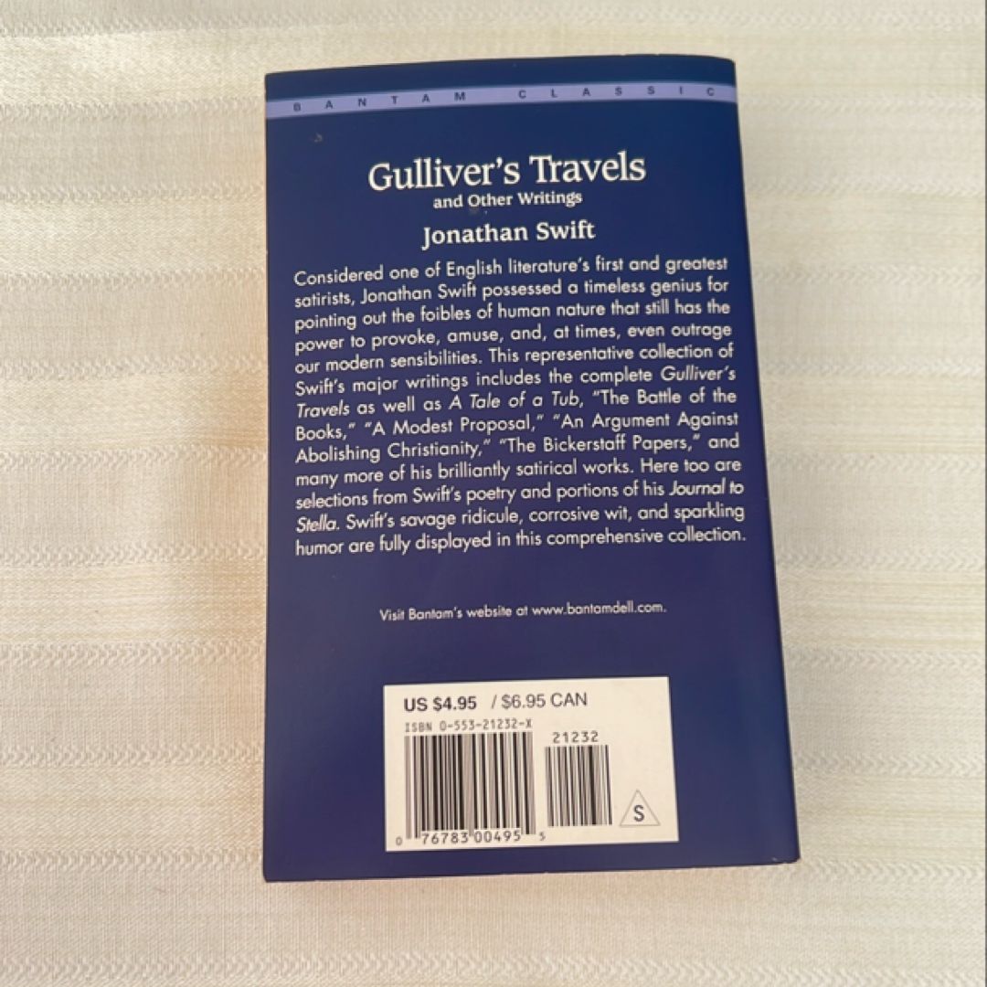 Gulliver's Travels and Other Writings