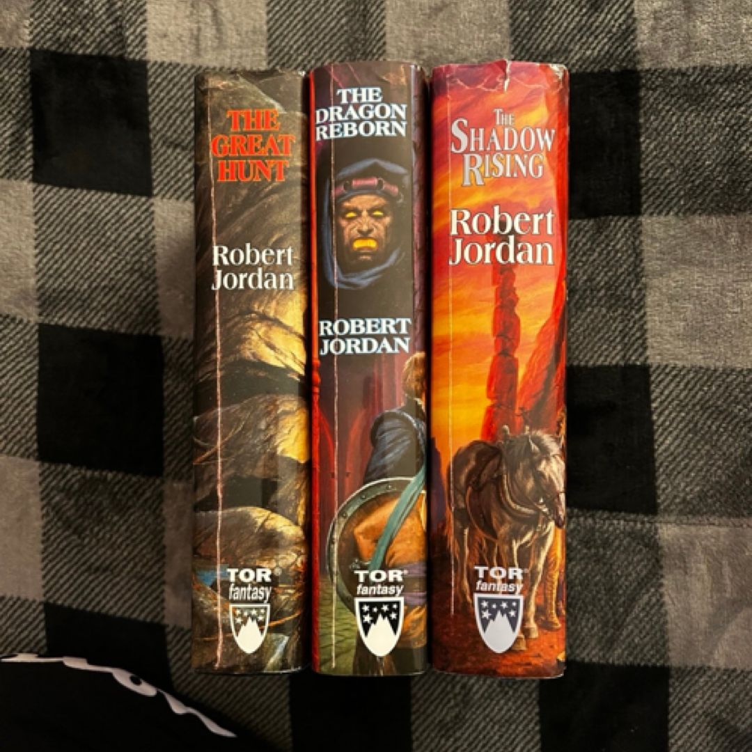 The Great Hunt, The Dragon Reborn, The Shadow Rising