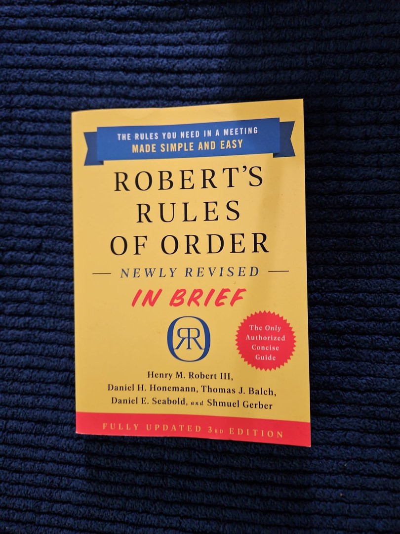 Robert's Rules of Order Newly Revised in Brief, 2nd Edition