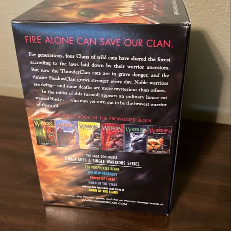 Warriors Box Set: Volumes 1 To 6