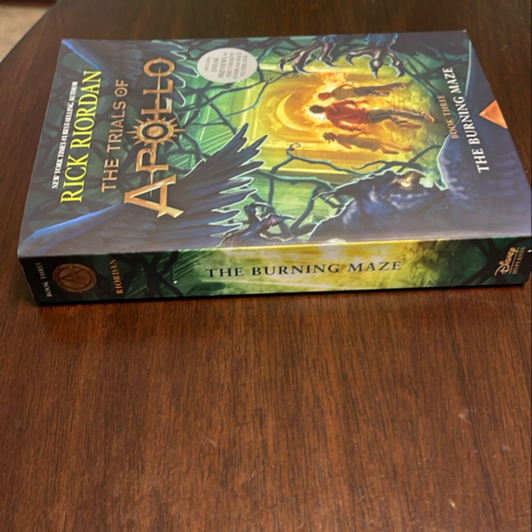 The Burning Maze (Trials of Apollo, Book Three)