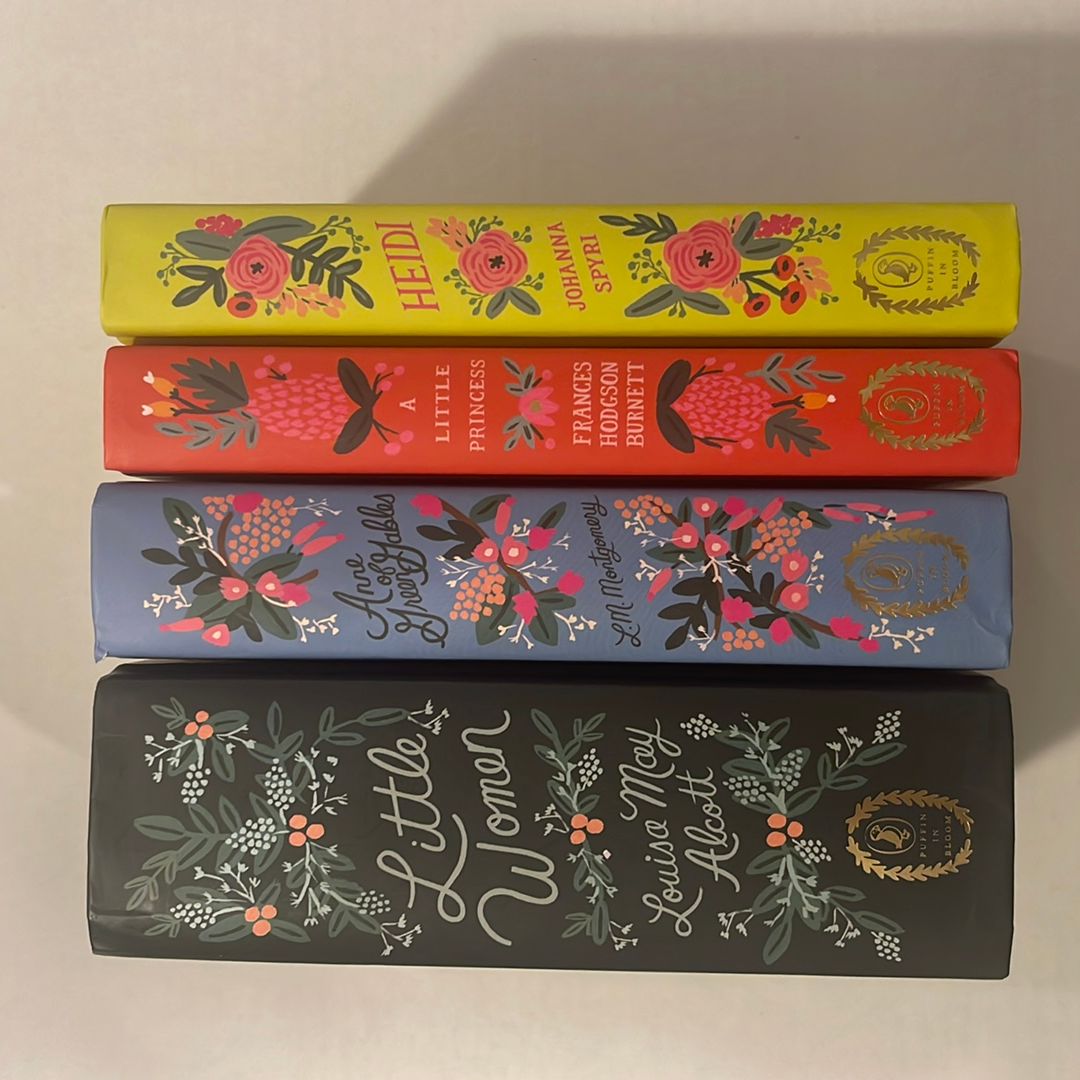 !Special edition collection! Little women, Anne of Green Gabbles, A Little Princess, and Heidi