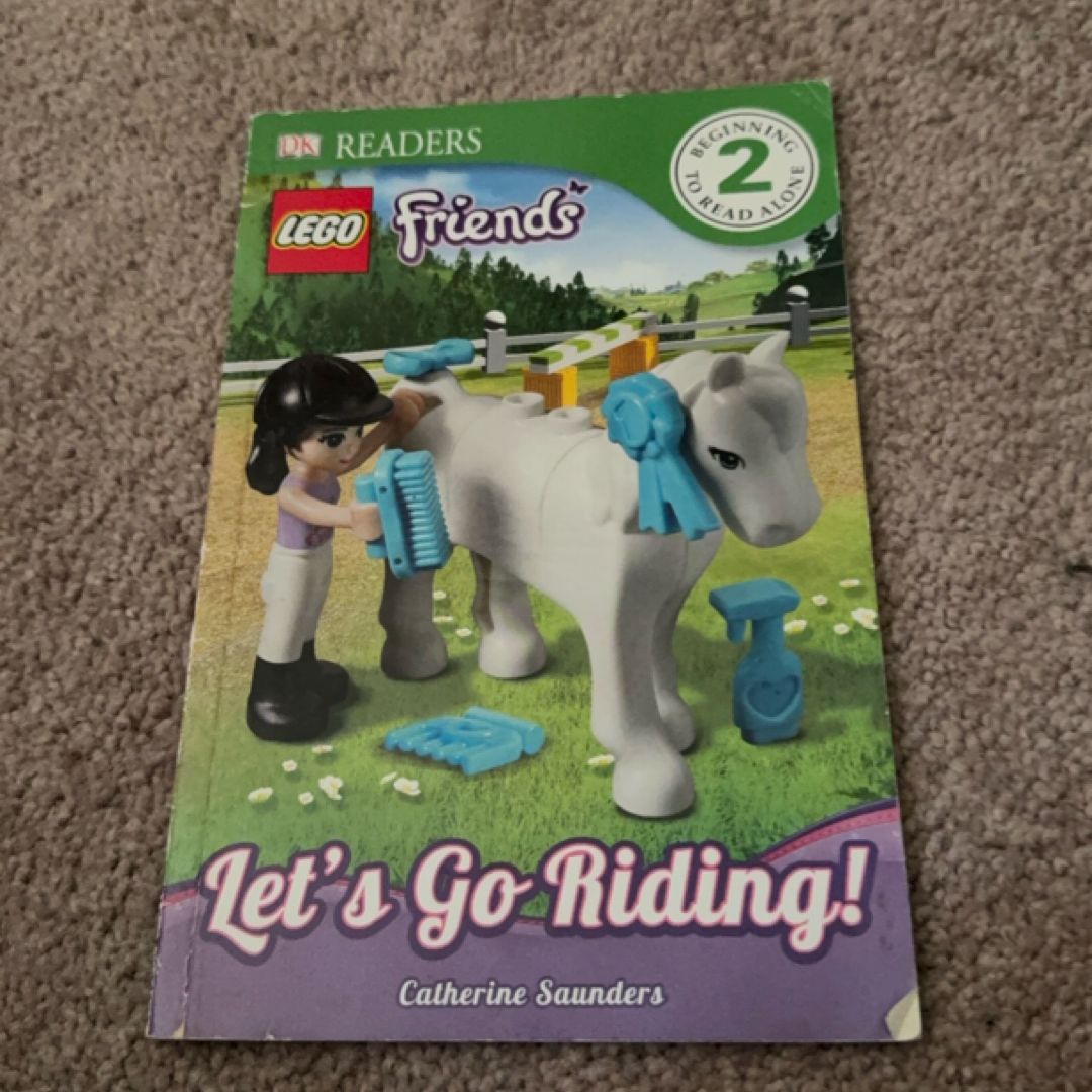 DK Readers L2: LEGO Friends: Let's Go Riding!