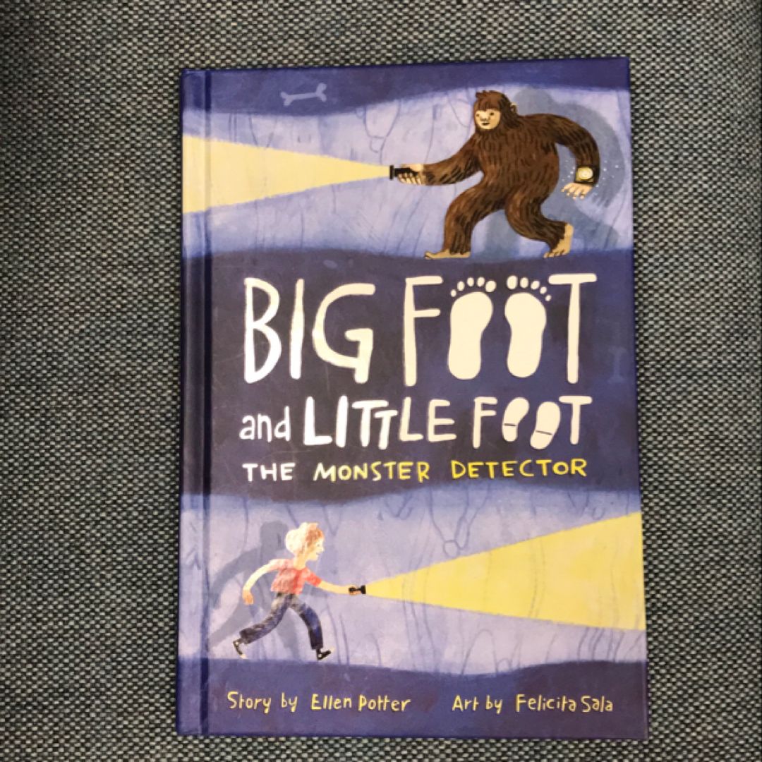 The Monster Detector (Big Foot and Little Foot #2) (signed)