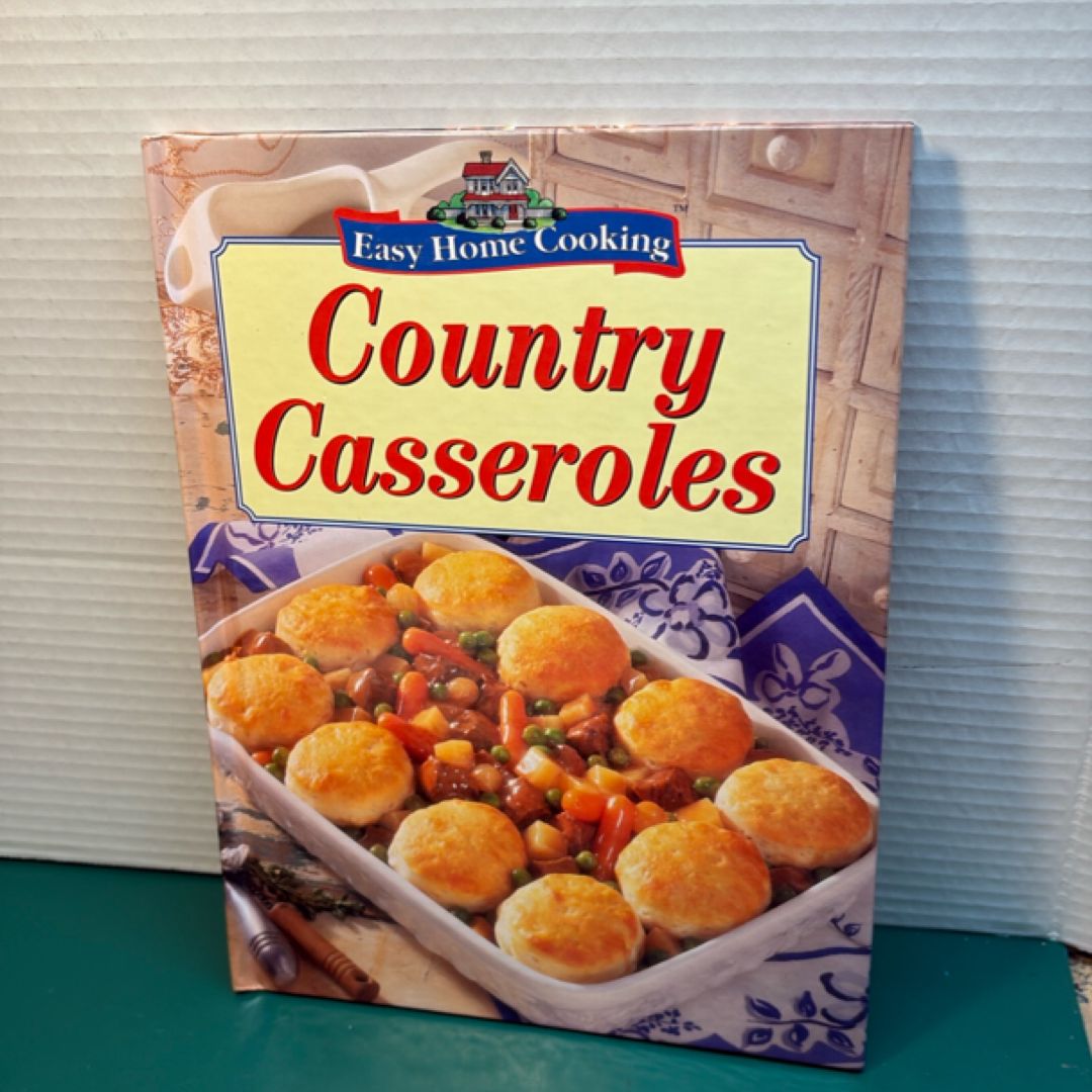 Country Casseroles cookbook  illustrated 