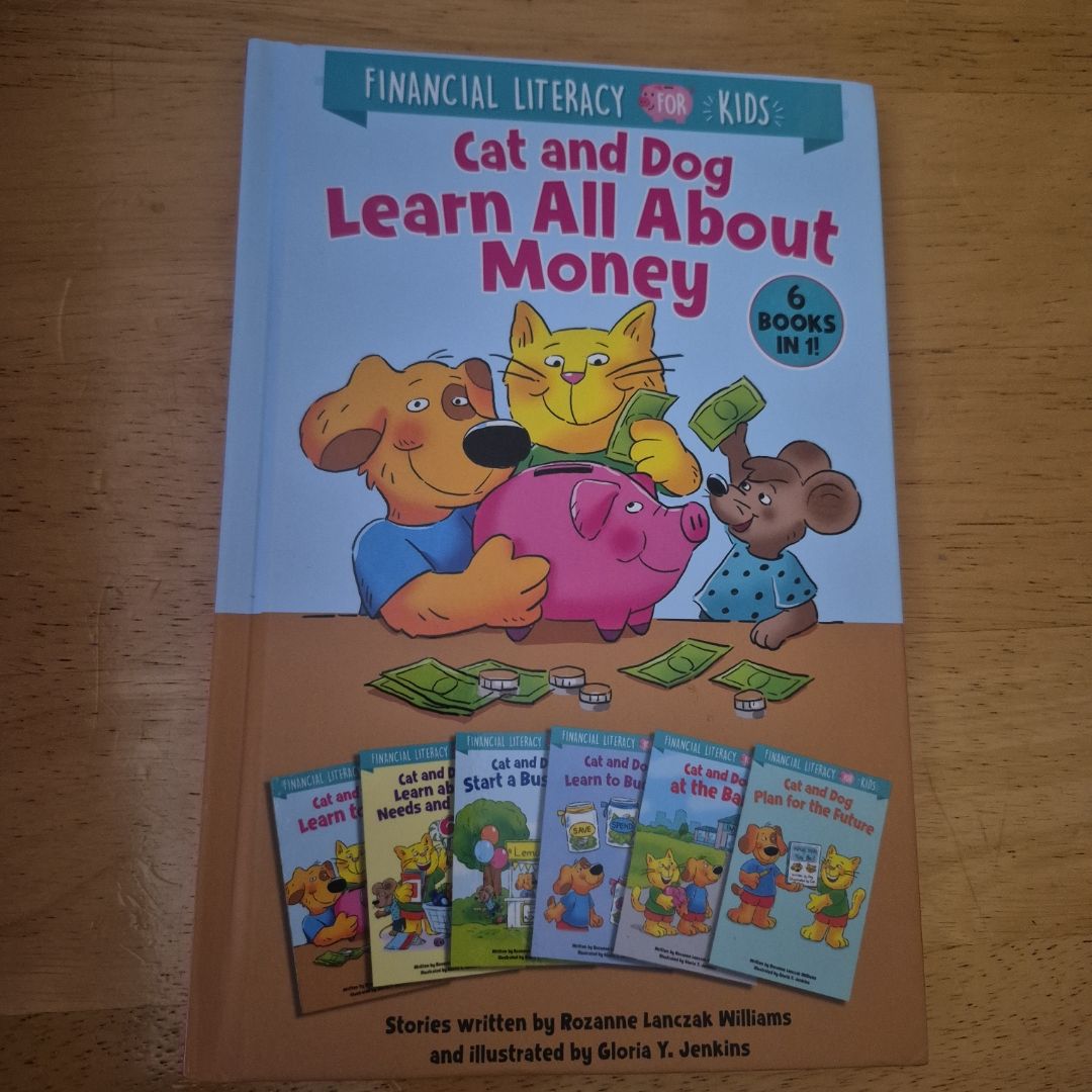 Cat and Dog Learn All about Money