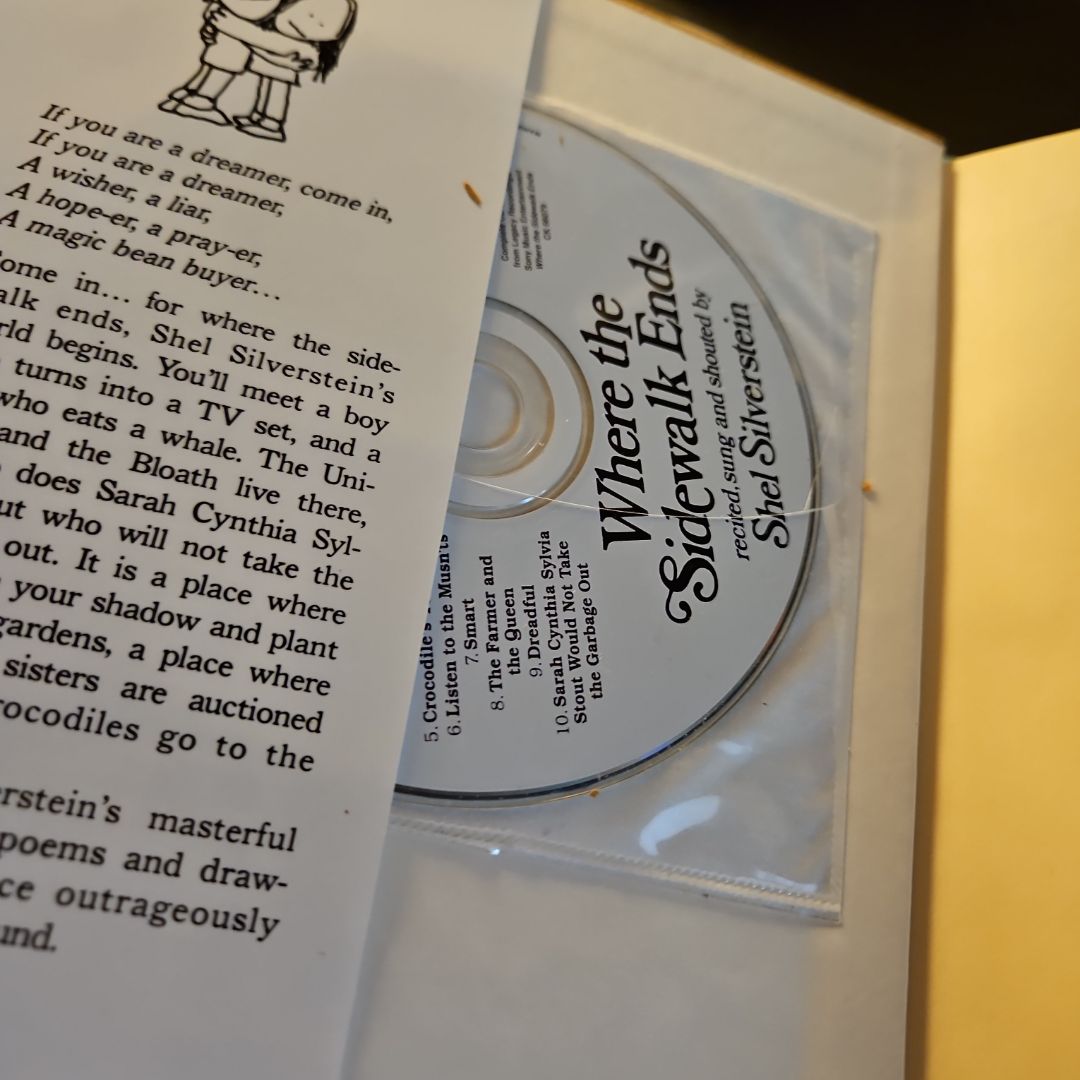 Where the Sidewalk Ends Book and CD