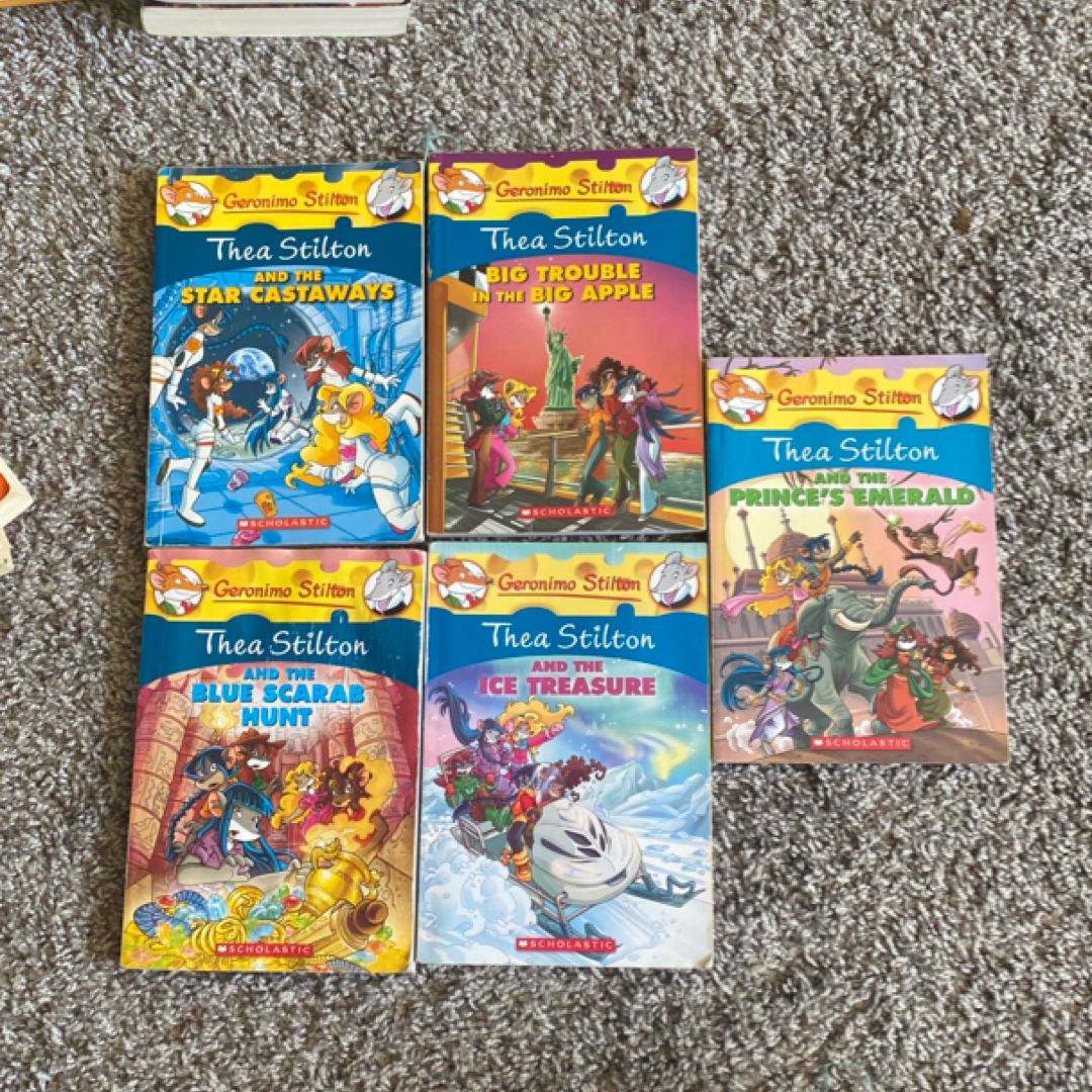 Thea Stilton and the Blue Scarab Hunt