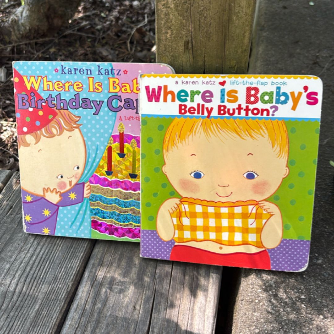 2-Book Bundle Board Books Lift-A-Flap