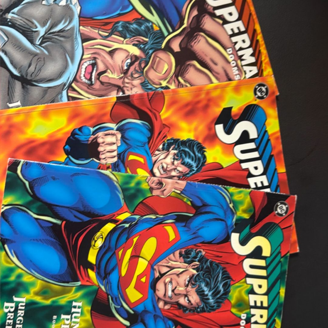 Superman Doomsday Hunter Prey Books 1-3