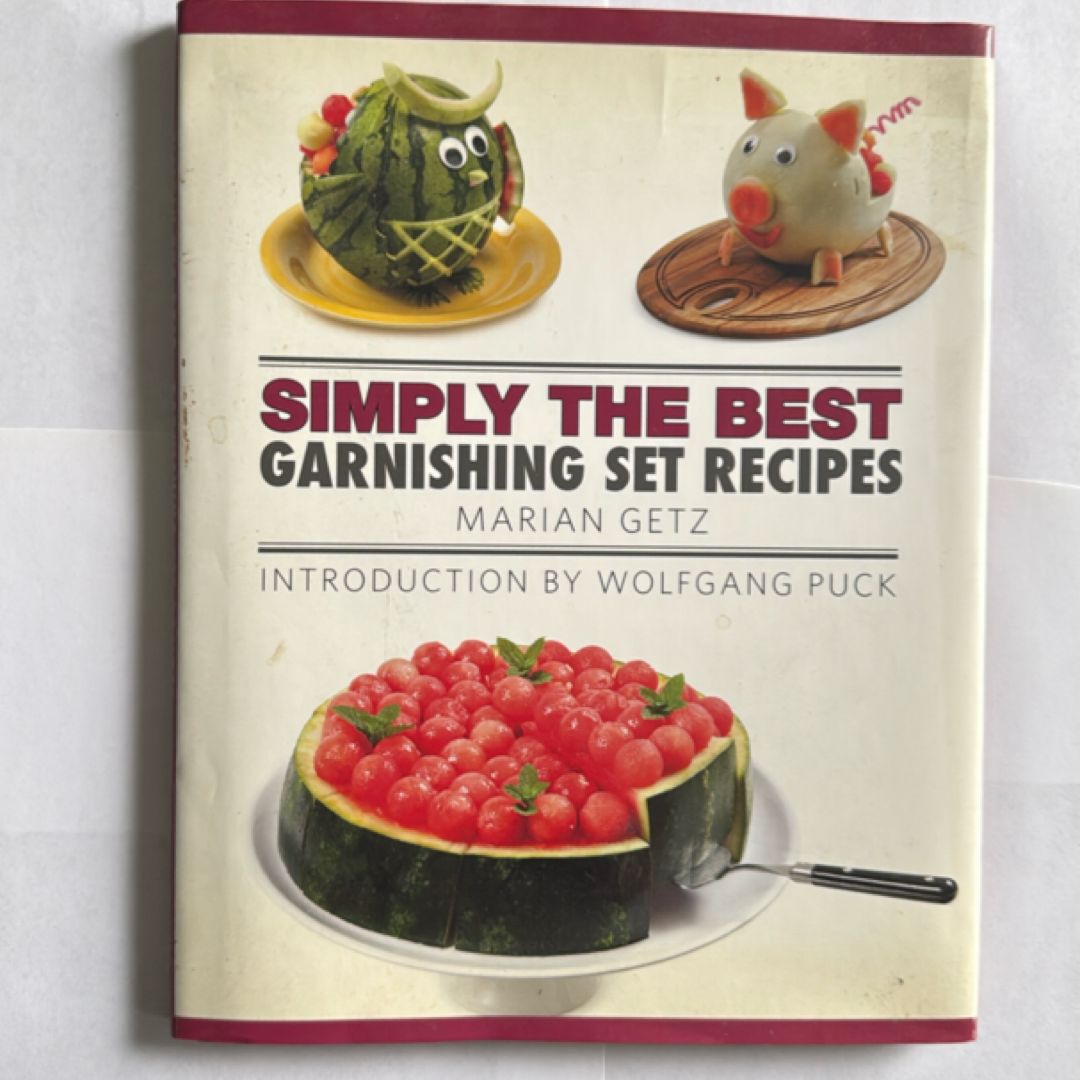 Simply the Best Garnishing Set Recipes