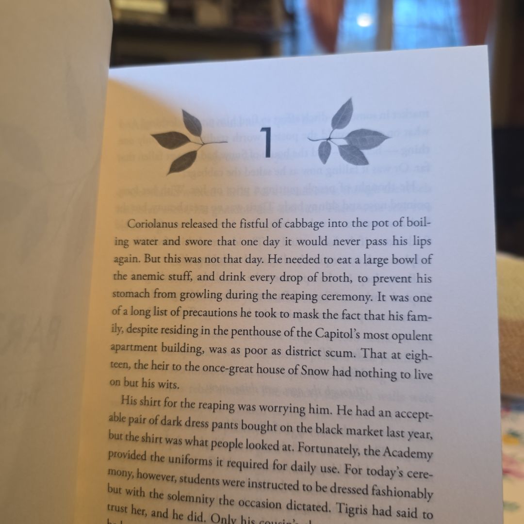 *Deluxe Edition, Sprayed Edges* The Ballad of Songbirds and Snakes (Prequel to The Hunger Games Trilogy) <First Edition, First Printing>